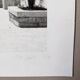 Old photograph "Yaffo clock" black and white numbered paper