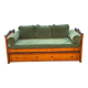 Canapé convertible lit gigogne fabrication française banquette méridienne