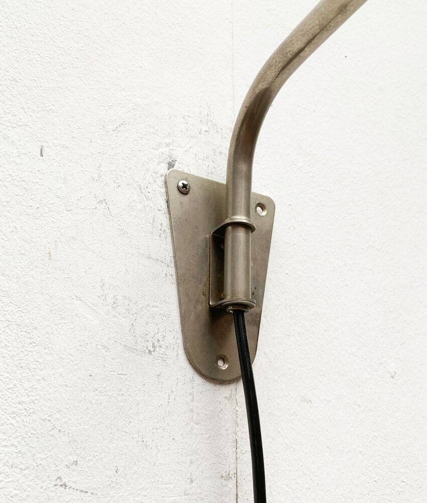 German minimalist wall lamp from the mid-century by Hala, 1960s.