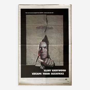 Escape from Alcatraz - original US 1sheet poster - 1979