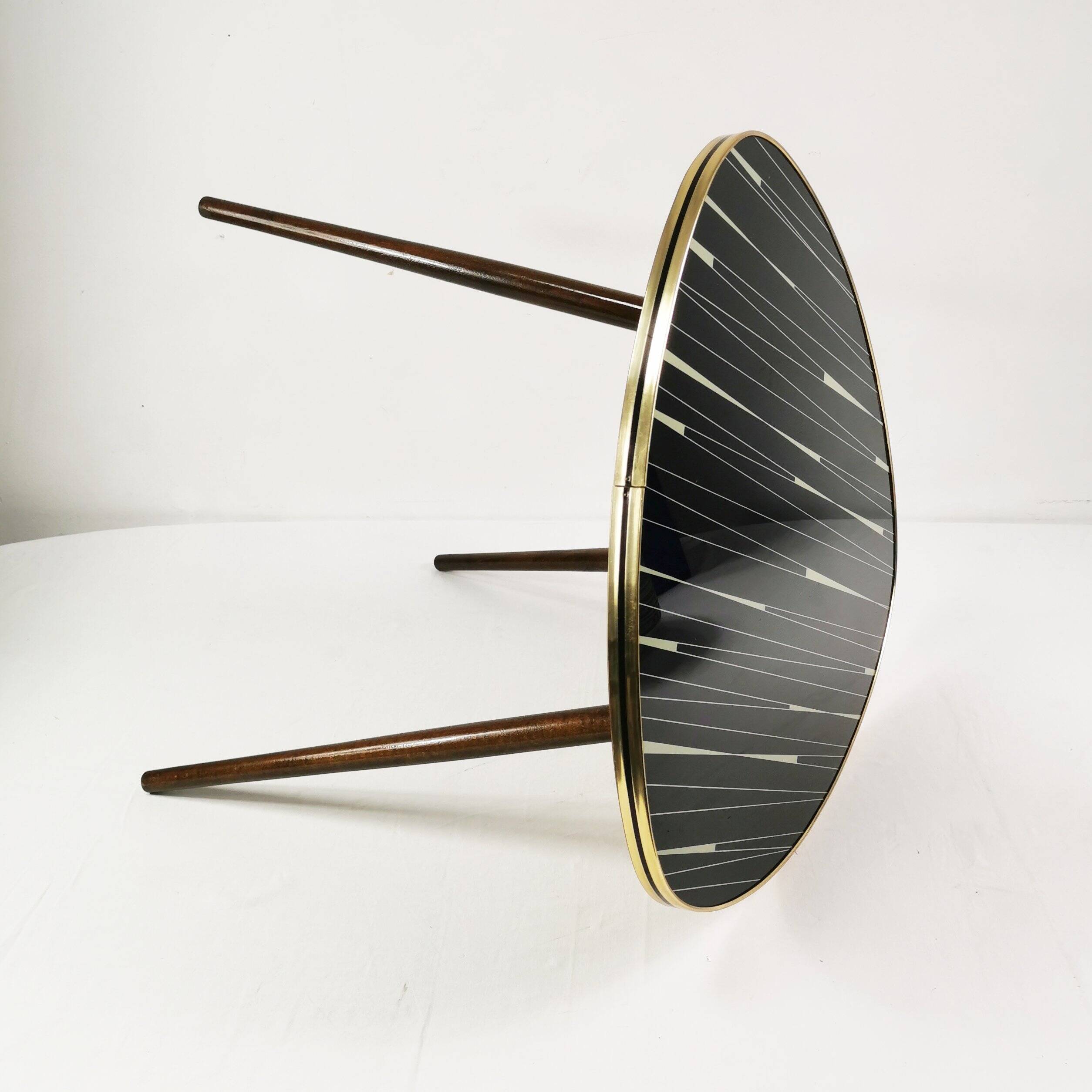 Table basse Art Déco, années 1960