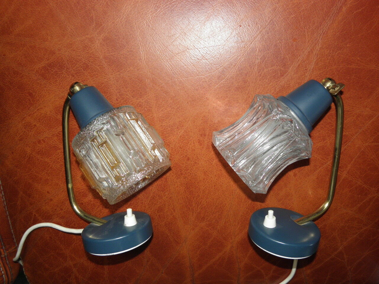 Pair of bedside lamps
