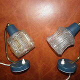 Pair of bedside lamps