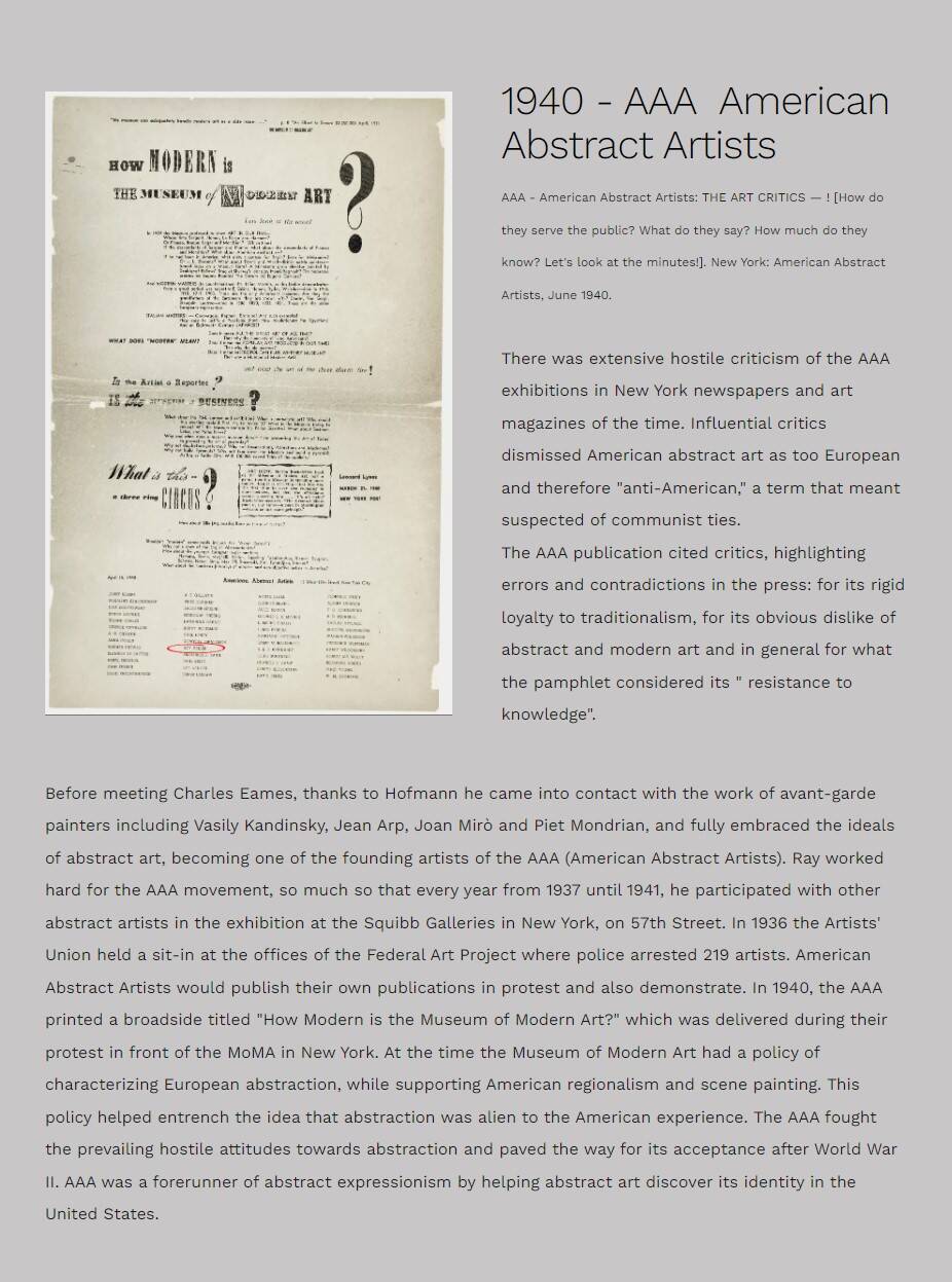 Mrs. Charles Eames_ The shadow does not bend, walnut plywood sculpture