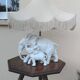 Elephant Bedside Table Lamp Elephant Pagoda Vintage 80s