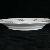 Limoges porcelain round dish for E.Bourgeois Paris