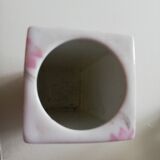 Square porcelain vase Limoges