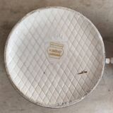 Pair of peacock vases by Hubert Bequet - Pearly ceramic - Belgium - 60s