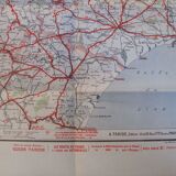 Late Map No.19 - Midi de france Languedoc - 1910
