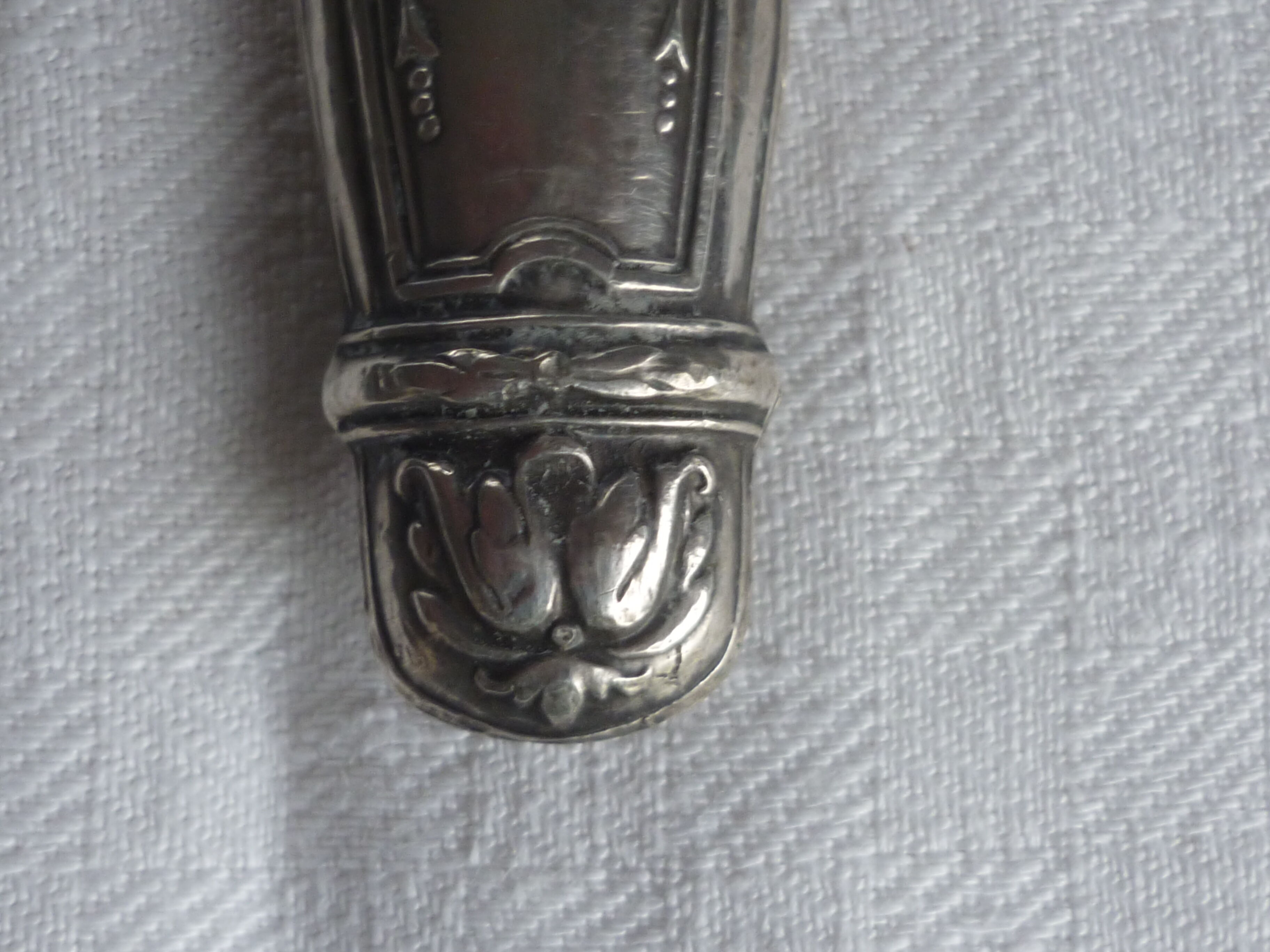 Pelle a servir argent fourré et metal doré