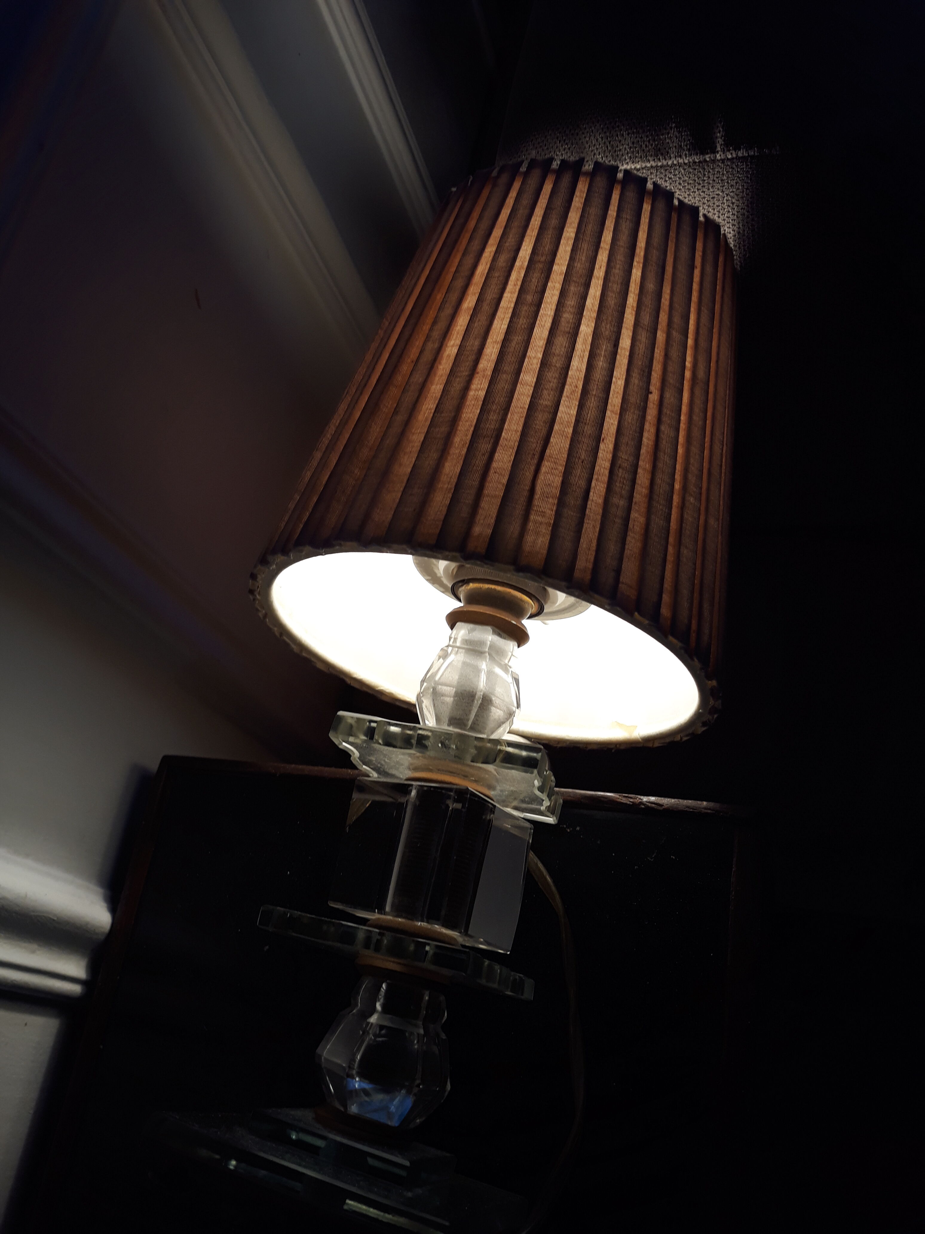 Art Deco bedside lamp