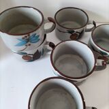 Large stoneware mugs