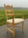 Henning Kjaernulf high back chair with new lambswool