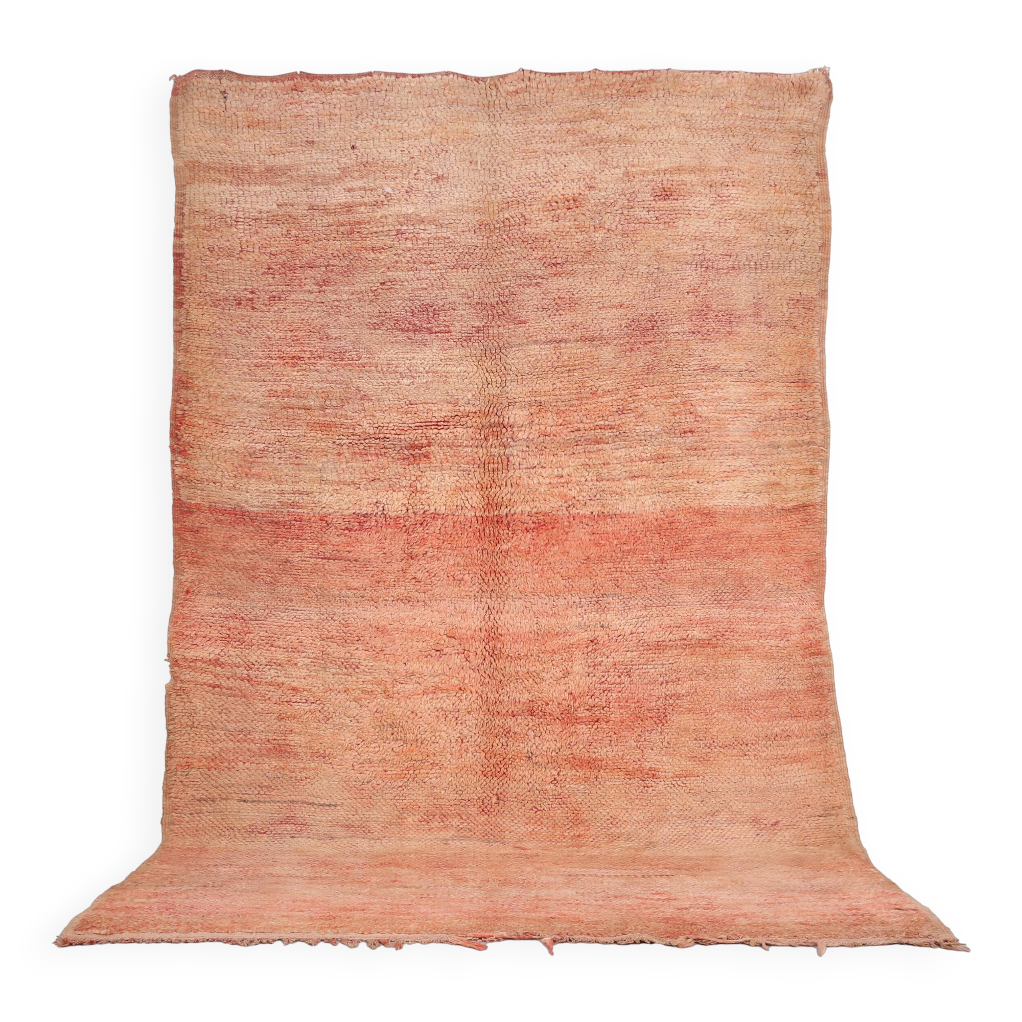 Peach Vintage Boujaad Rug 178 x 284 cm - Moroccan rug - Handmade Berber Rug