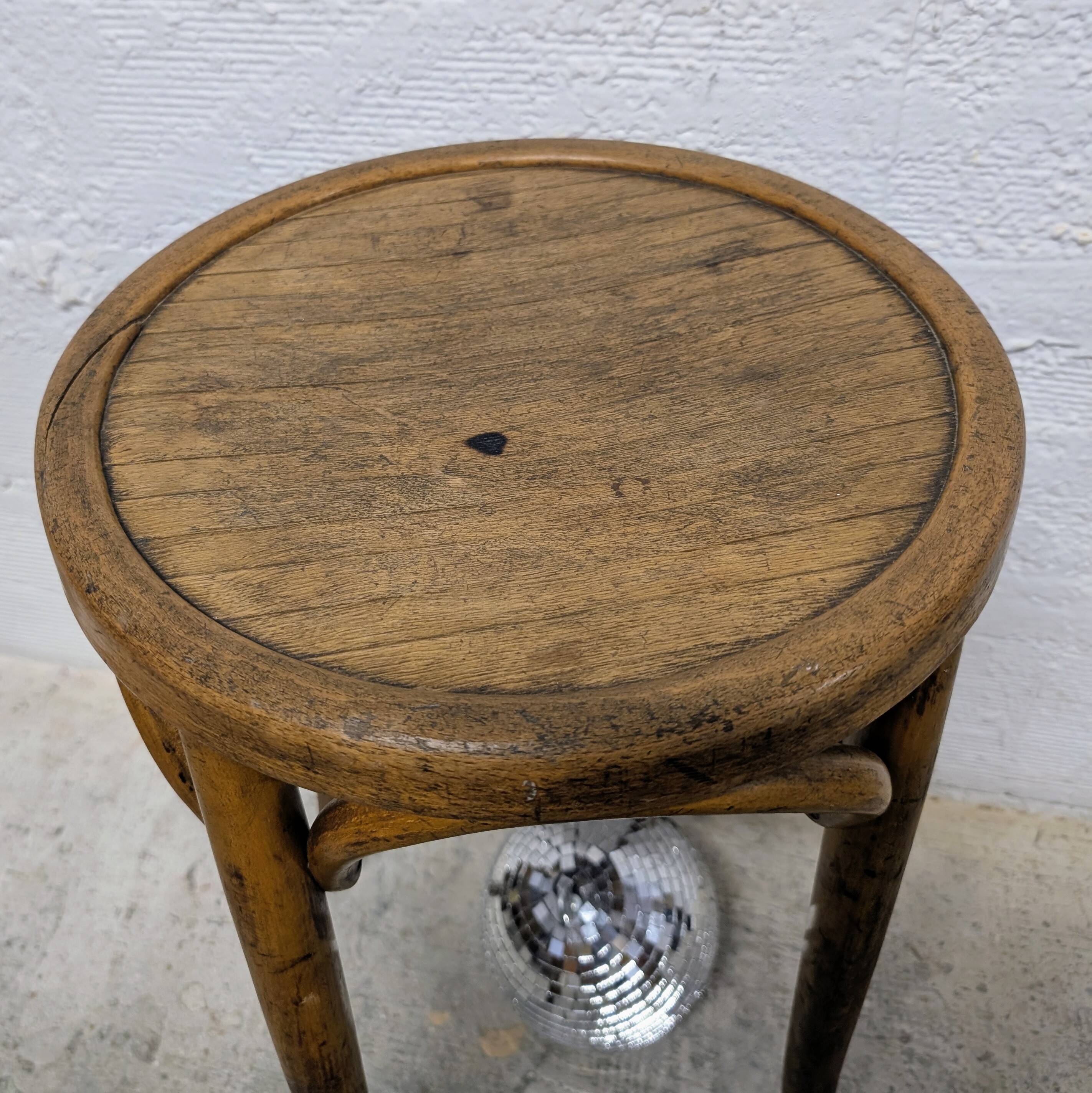 Bentwood piano stool