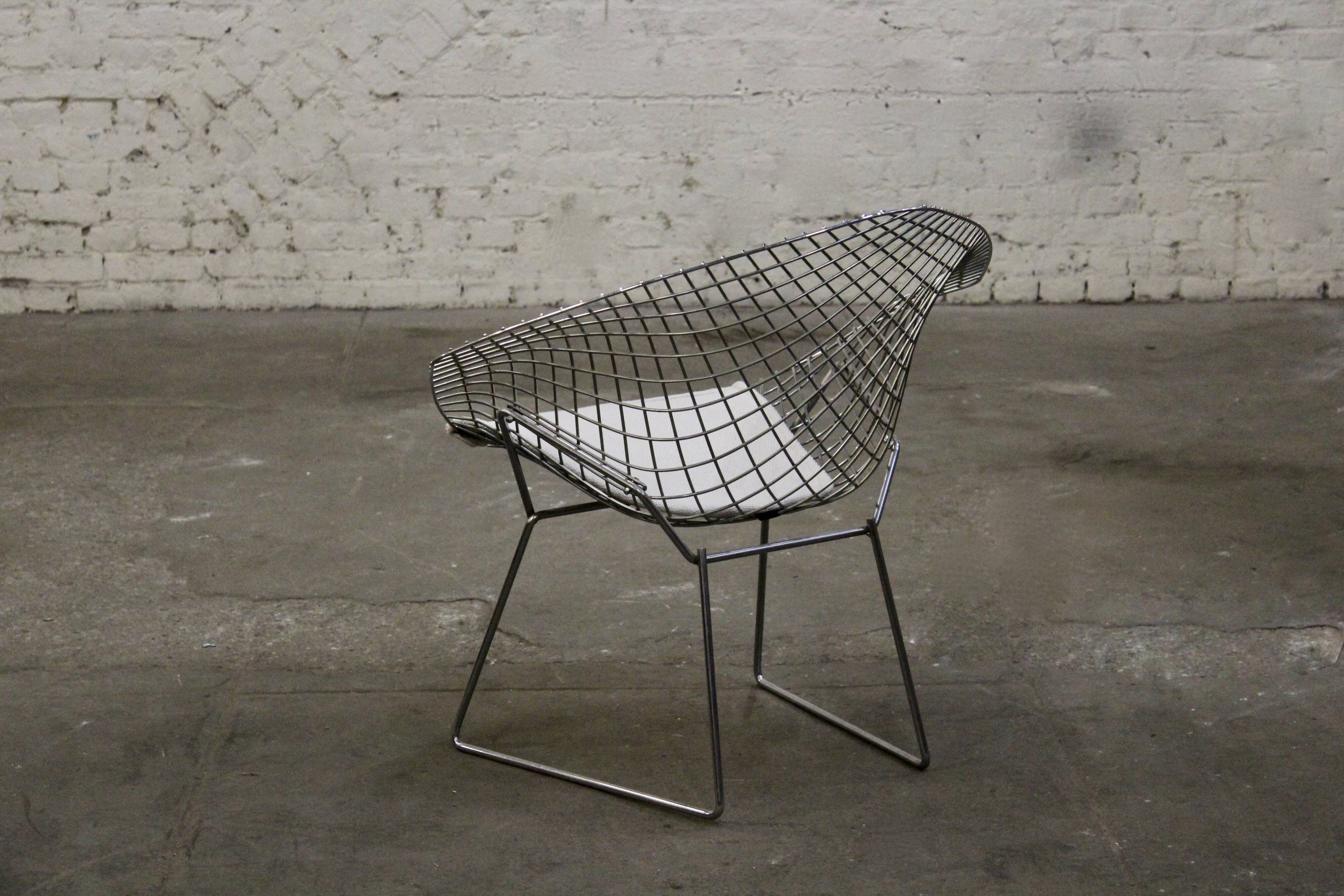 Diamond armchair by Harry Bertoia Knoll edition 1970