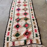 Tapis de couloir kilim berbère ancien