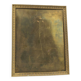 Brass photo frame. 28.5 x 22.5 cm
