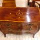 Curved chest of drawers of the eighteenth century