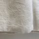 Drap de réserve en fil de lin brut non brodé