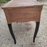 Console desk dressing table solid wood restyled tray shutters dp 1022222