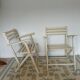 Vintage folding chairs