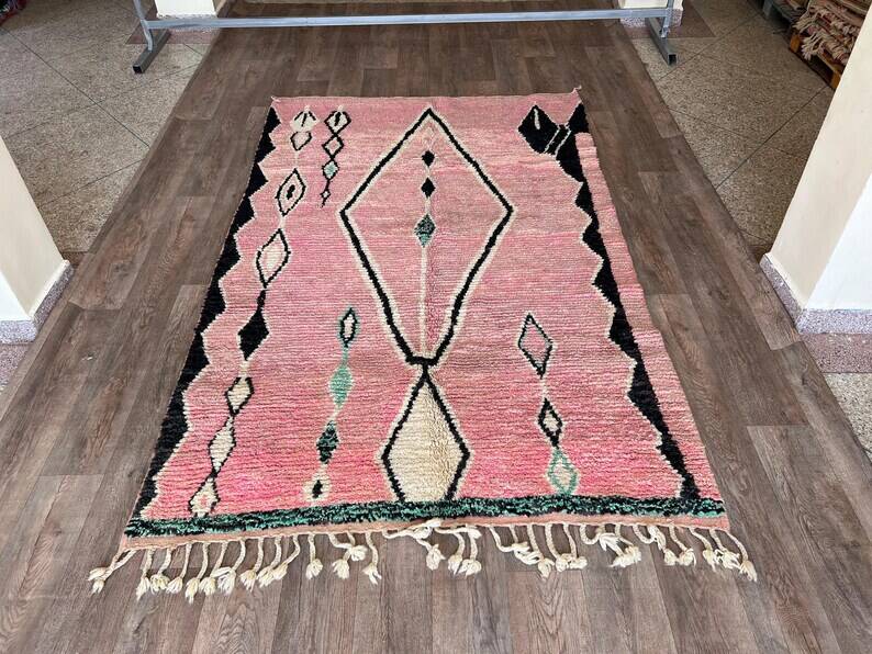 Azilal woven wool rug 200cmx300cm