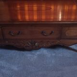 Cross-drawer coffee table