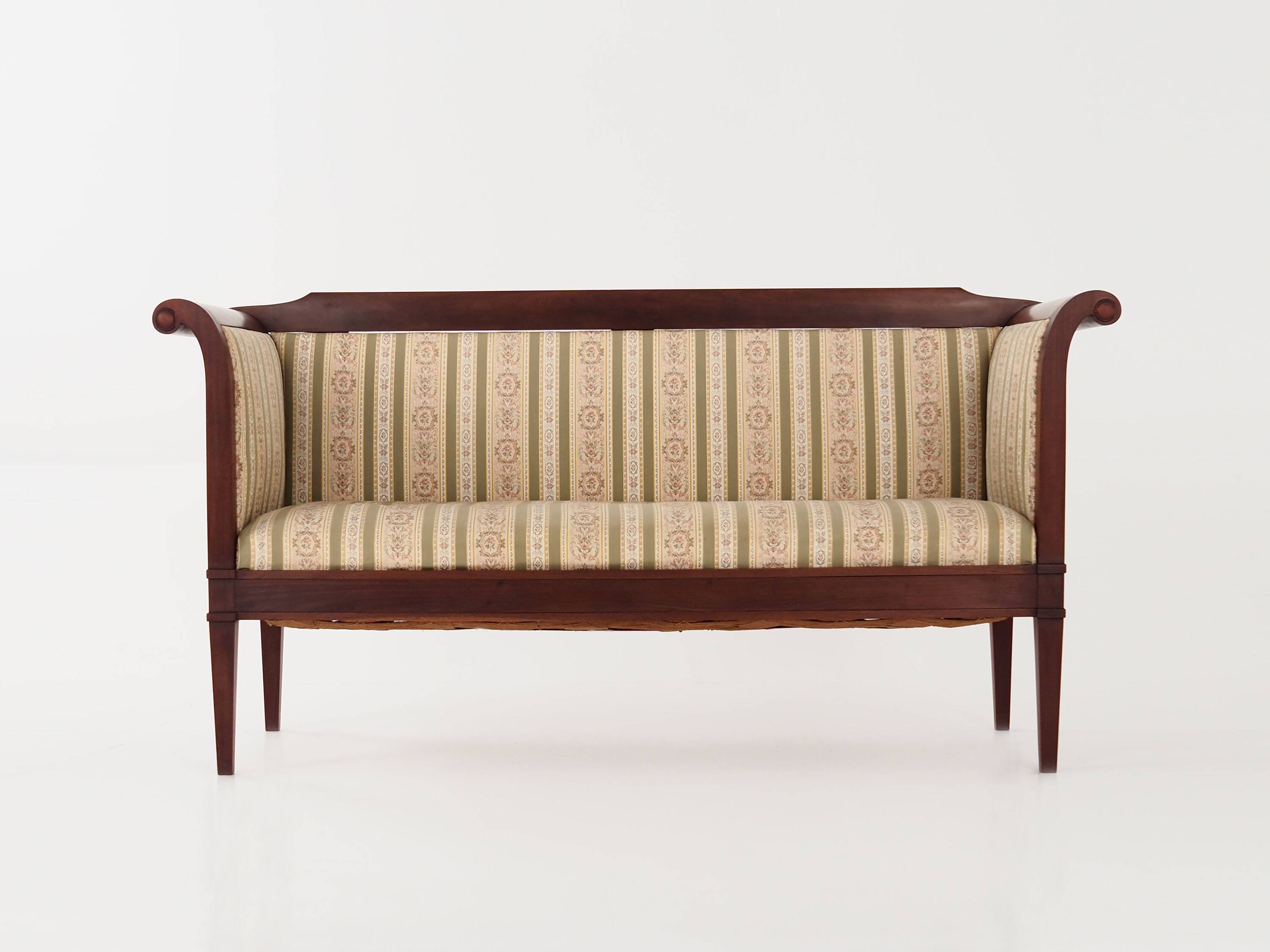 Empire style mahogany sofa, French design, 1940s, production: Denmark