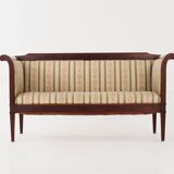 Canapé en acajou de style Empire, design français, années 1940, production : Danemark