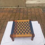 Braided ottoman
