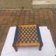Braided ottoman