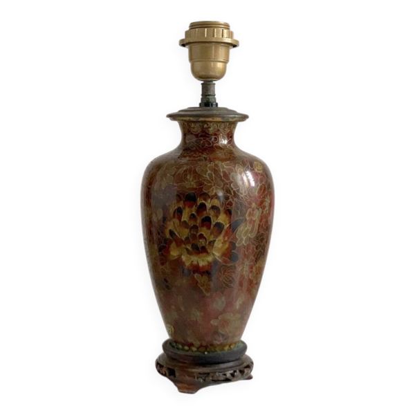 Pied de lampe en porcelaine de Chine