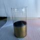 Vase par Polspotten couleur or et transparent