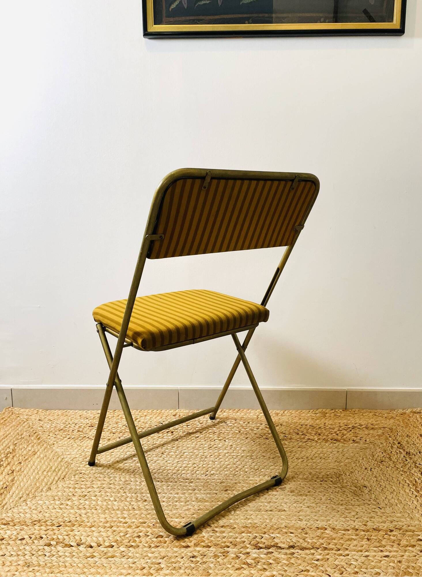 Lafuma Chair 1970s - Vintage Lafuma Folding Chair from the 1970s