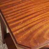 Art Deco pedestal table 1930 double tops two species