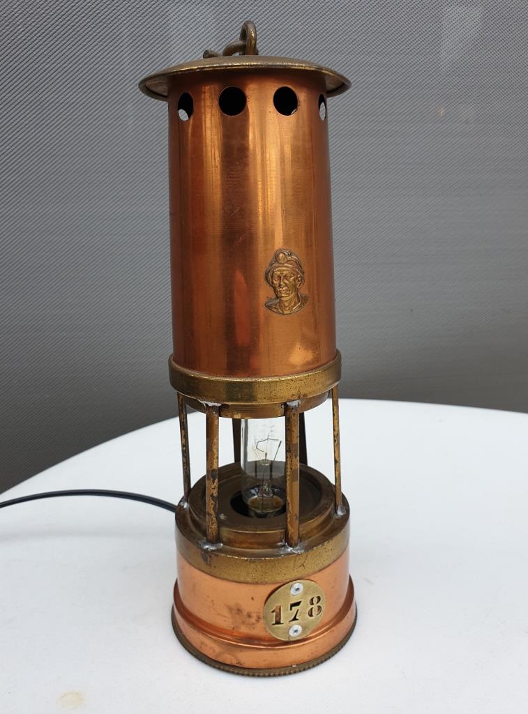 Electrified miner's lantern 178