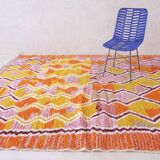 Modern Moroccan Boujad Rug - 271 x 210 cm
