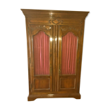 Solid cherry bookcase