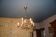 2-stage suspension/chandelier, silver bronze, 6+3 arms candles