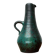 Carafe vase of studio pottery in a minimalist mid-century style by Helma Klett for Kunsttöpferei Klett, 1960s.