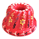Painted terracotta kouglof mould