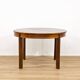 Extendable dining table in solid wood – 1970s