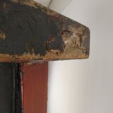 Antique Chinese red lacquer cabinet, late 19th / early 20th century.