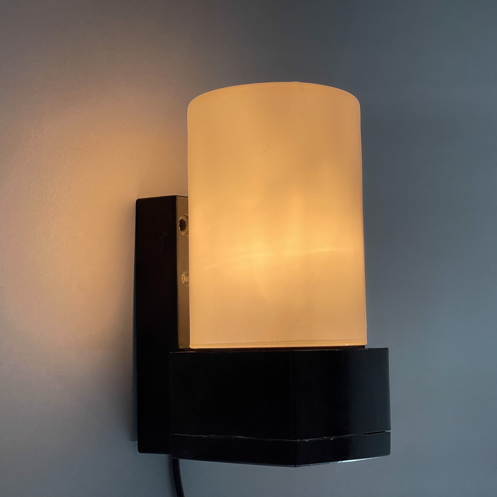 Mid-century Bakelite Wall Lamp, Czechoslovakia, 1960's