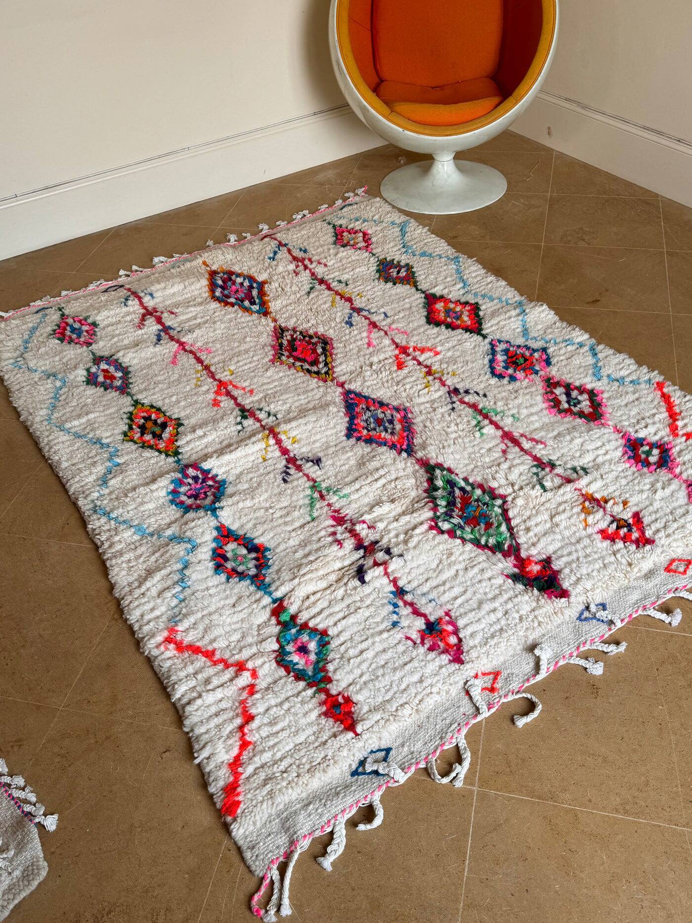 Berber rug Azilal 201 x 150 cm "Assia"