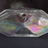 Vintage iridescent carafe