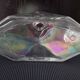 Vintage iridescent carafe