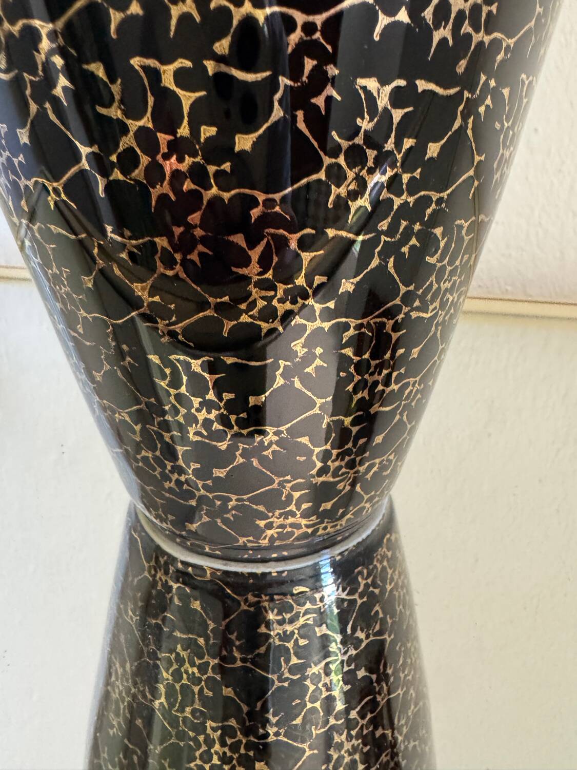 Vase porcelaine polonaise années 70