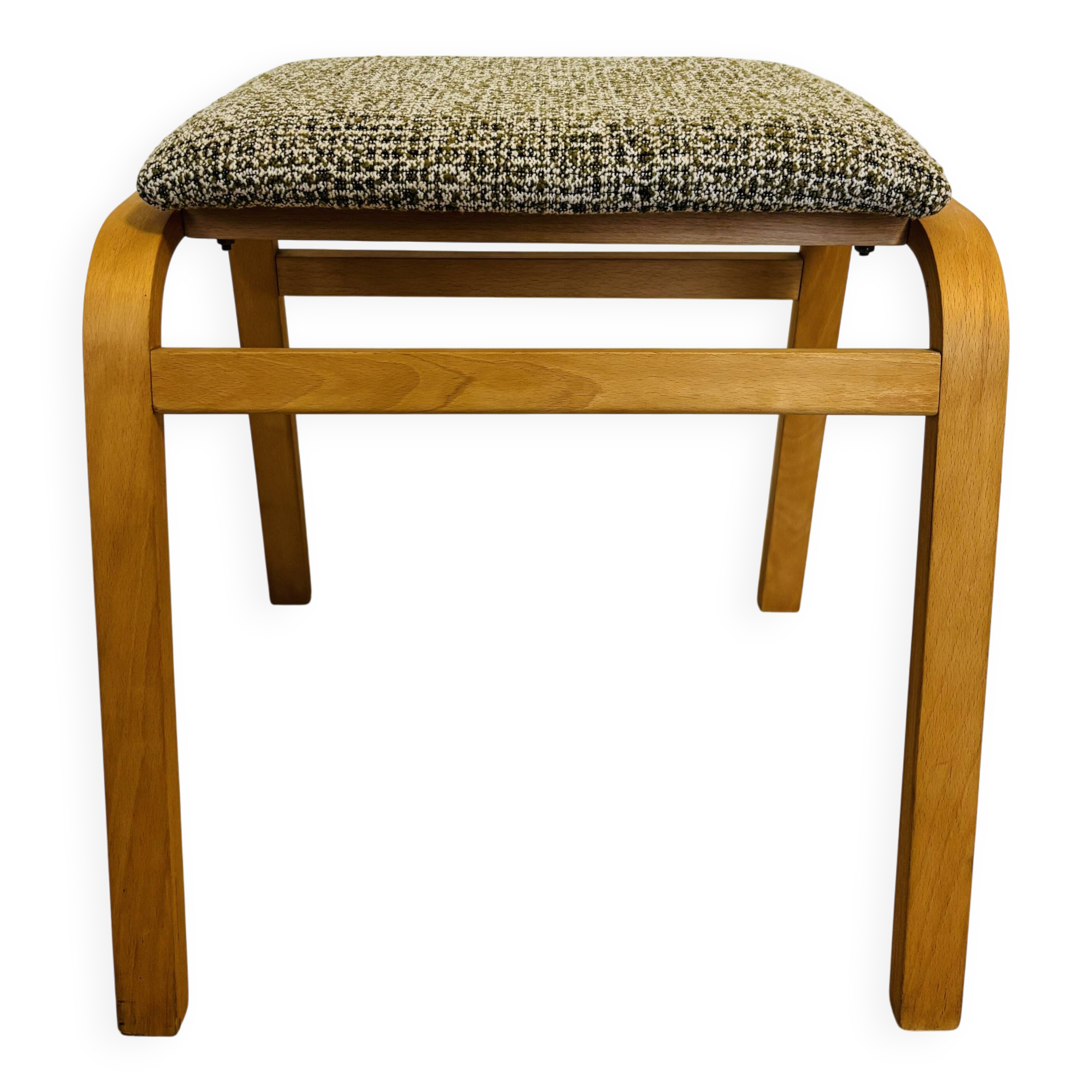 Vintage Ottoman by Ludvik Volak, Czechoslovakia 1960’s